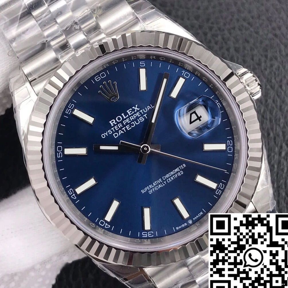 Dial VS M126334-0002 Rolex Factory Blue Datejust 0428